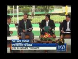 Gabinete itinerante en Bolívar. Cordero habló nuevamente del tema Issfa