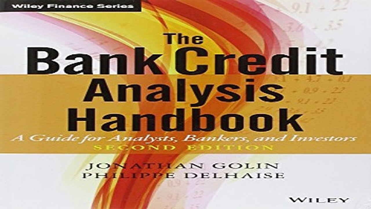 Download The Bank Credit Analysis Handbook  A Guide for Analysts  Bankers and Investors