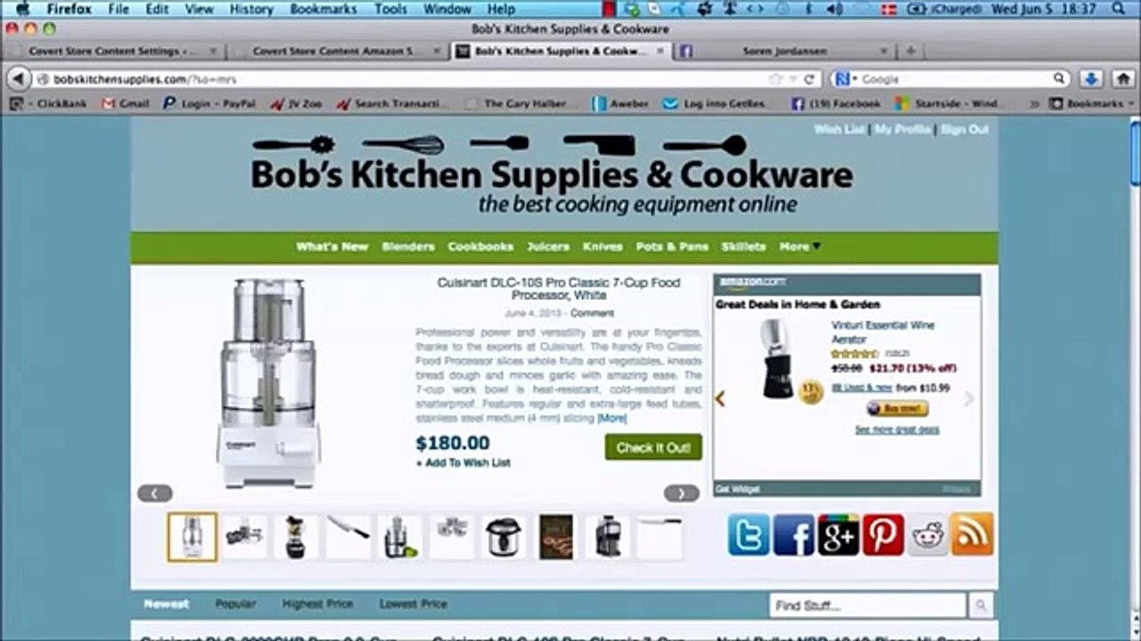 Covert Store Content