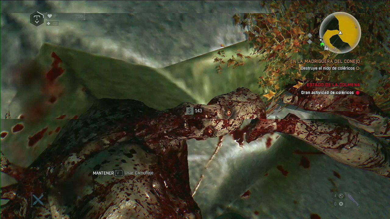 Dying Light The Following, gameplay Español, parte 6, El nido de coléricos de noche