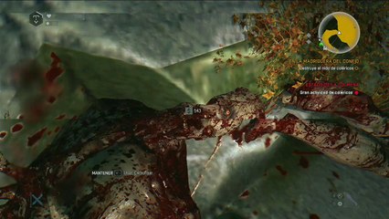 Dying Light The Following, gameplay Español, parte 6, El nido de coléricos de noche