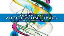 Read Survey of Accounting Ebook pdf download