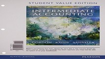 Read Intermediate Accounting  Student Value Edition Plus MyAccountingLab with Pearson eText