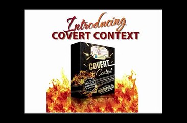 下载视频: High converting contextual ads creator plugin - Covert Context