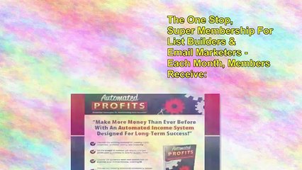Automated List Profits [simon Hodgkinson & Jeremy Gislason].