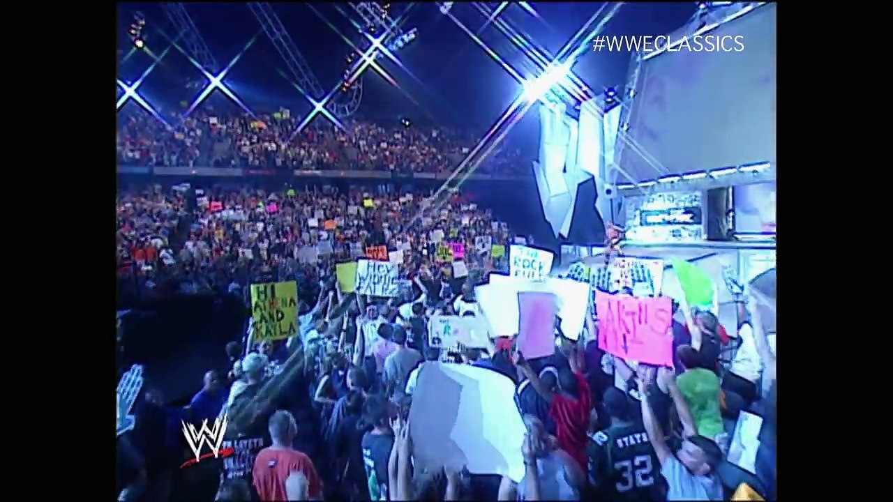 The Rock vs Eddie Guerrero Raw 7_22_02