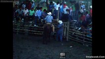 SUPER JARIPEO EN EL RINCON IXCATEPEC DONDE JINETES PRINCIPIANTES MONTAN TOROS MEDIANOS GANADERIA LOCAL FEBRERO 2016