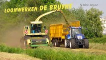 Krone BigX 850 Loonw. De Bruyne gras hakselen