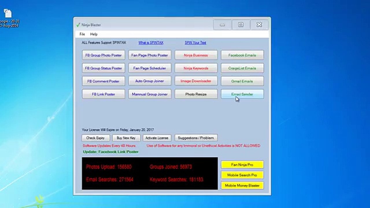 [NEW] How To Use The Ninja Blaster Email Sender - Send Endless Mails For Free
