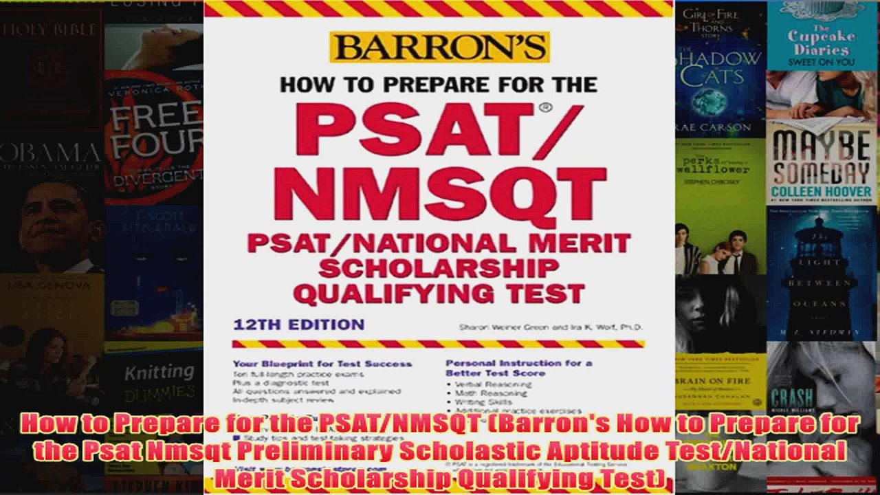 Download PDF  How to Prepare for the PSATNMSQT Barrons How to Prepare for the Psat Nmsqt Preliminary FULL FREE