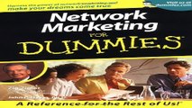 Read Network Marketing For Dummies Ebook pdf download