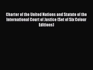 [PDF] Charter of the United Nations and Statute of the International Court of Justice (Set