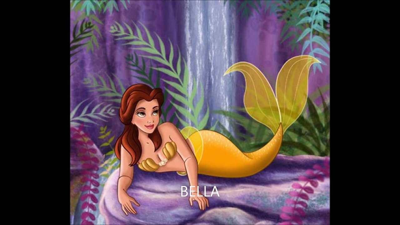 LAS PRINCESAS DE DISNEY EN SIRENAS