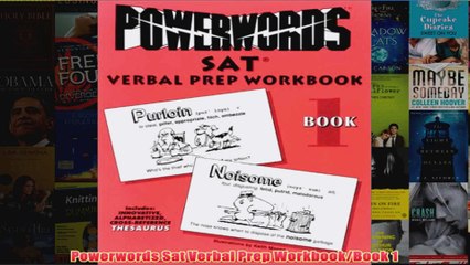 Download PDF  Powerwords Sat Verbal Prep WorkbookBook 1 FULL FREE
