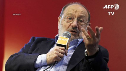 Fallece escritor italiano Umberto Eco