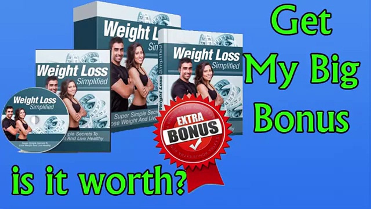 Weight Loss Simplified PLR Pack by Rick Warid - Affiliate marketing bonus (PLR products)