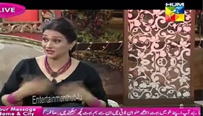 Check The Dressing of Bushra Ansari in Morning Show