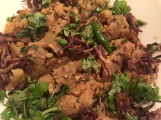 ALOO KA BHURTA (BHARTA) BY SEHAR SYED