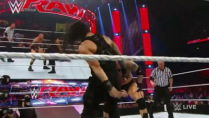 Roman Reigns vs. Randy Orton vs. Ryback – No. 1 Contender’s Match- Raw, April 6, 2015