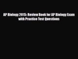 PDF AP Biology 2015: Review Book for AP Biology Exam with Practice Test Questions Ebook