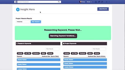 Powerful Facebook market research tool - Insight Hero