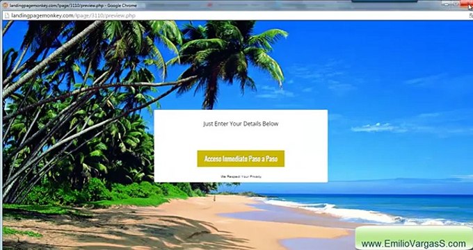 CREAR PAGINAS DE CAPTURA CON LANDING PAGE MONKEY