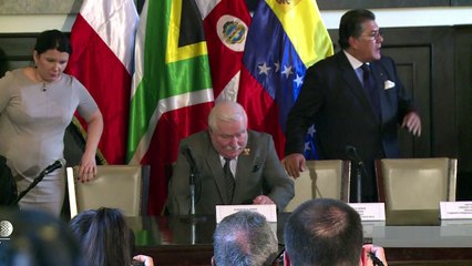 Walesa reacts to the allegations saying he was a communist spy