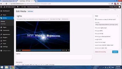 WP Video Sidekick 9
