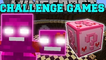 PopularMMOs PAT AND JEN Minecraft: VALENTINE WITHER CHALLENGE GAMES - Lucky Block Mod