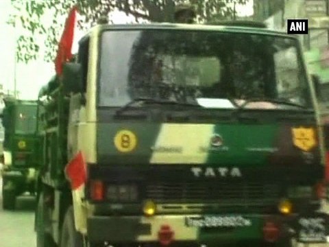 Army flag marches after Jat agitators turned violent