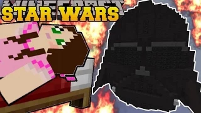 PAT AND JEN PopularMMOs Minecraft: BURNING STAR WARS Mini-Game GamingWithJen
