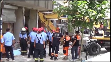 Denizli'de fırının patlama anı güvenlik kamerasına yansıdı