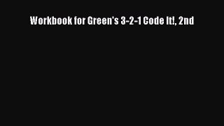 Ebook Workbook for Green's 3-2-1 Code It! 2nd Read Full Ebook