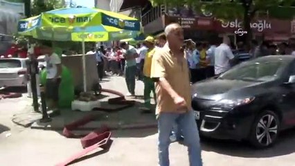 Zeytinburnu'nda patlama (İlk görüntüler)