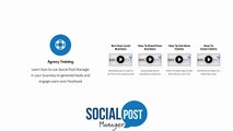 Social Post Manager Developer Agency intro