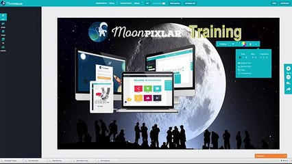 Creating A YouTube Thumbnail In MoonPixlar - MoonPixlar Training