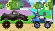 Monster Truck: Pipo et sa dépanneuse | Dessin animé en français comme Minecraft