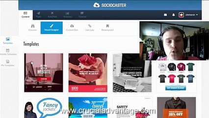 Sociocaster Review - Sourcing Social Content Walkthrough - Sociocaster Bonus