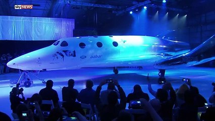 New Virgin Galactic Space Plane Unveiled Breaking News