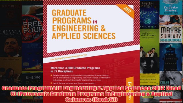 Download PDF Graduate Programs in Engineering Applied Sciences 2012 Grad 5 Petersons Graduate FULL FREE