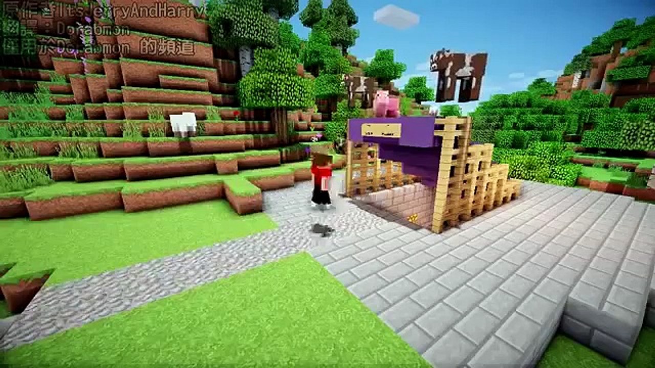 當個創世神 Minecraft ：ItsJerryandHarry 100萬訂閱特輯 《翻譯影片》