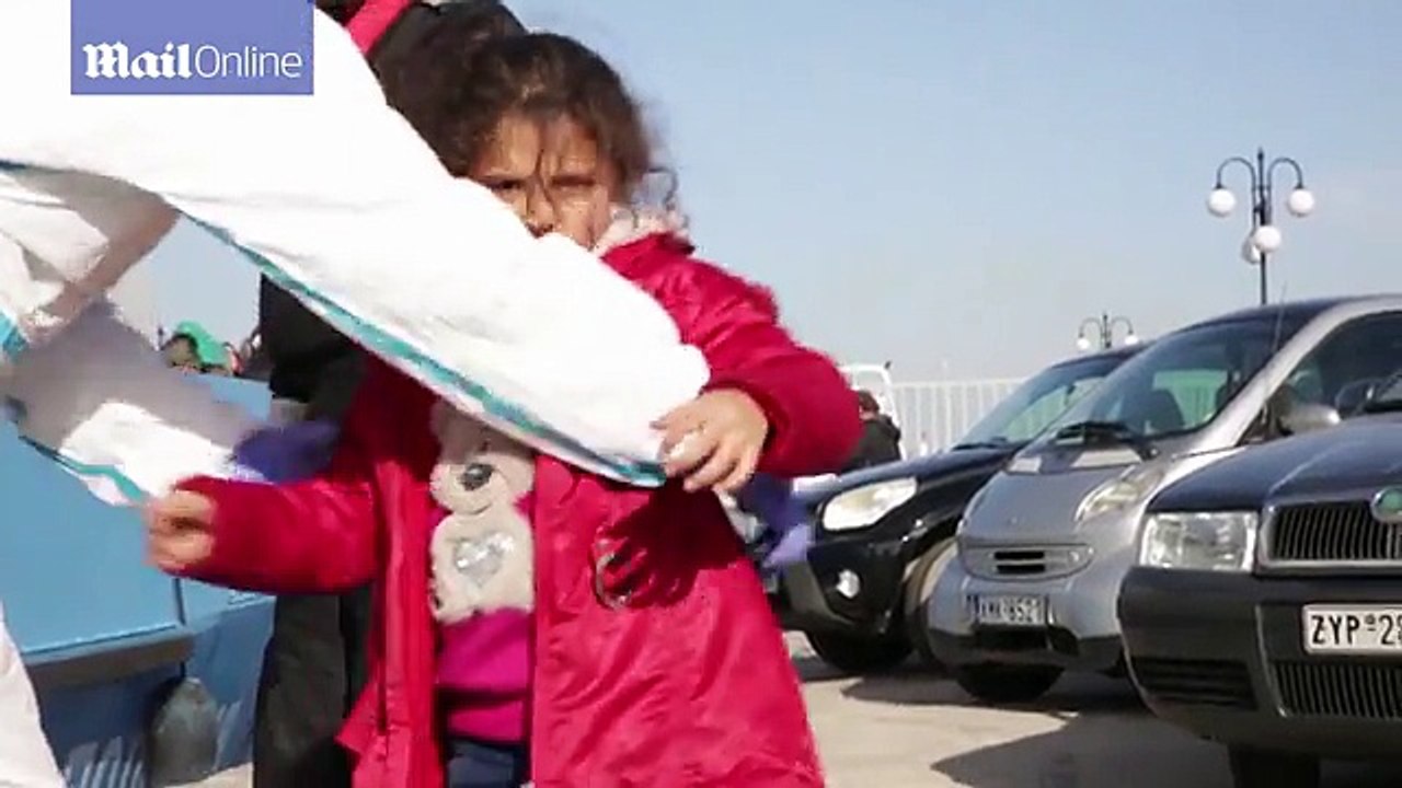 More than 2,000 migrants arrive on Lesbos in just ONE DAY