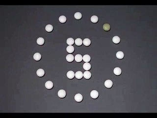 Stop Motion Countdown 5 to zero