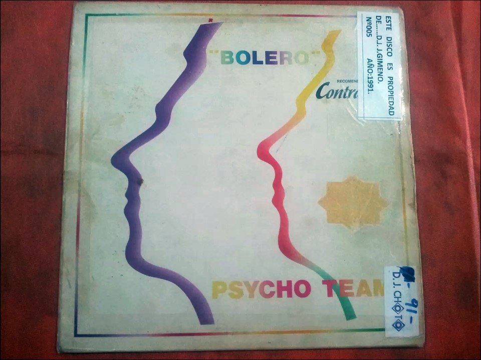 PSYCHO TEAM.(BOLERO.(ARABIAN REMIX.)(12''.)(1991.)