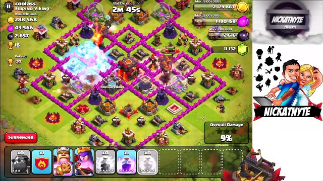 ALL MAX LAVA HOUND RAIDS! Clash of Clans Masters League Gameplay Dark Week #6