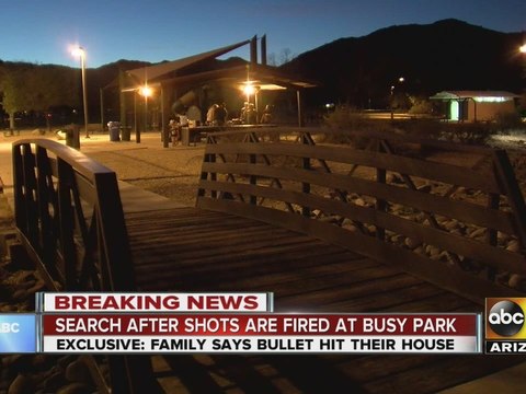 Shots fired in parking lot of packed park