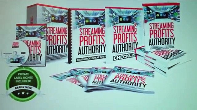 Streaming Profits Authority – How To Make Money With Live Video Streaming – PLR