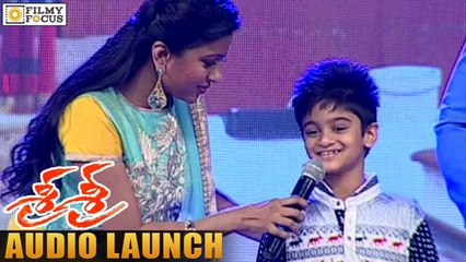 Anchor Suma Fun with Sudheer Babu Son - Filmy Focus