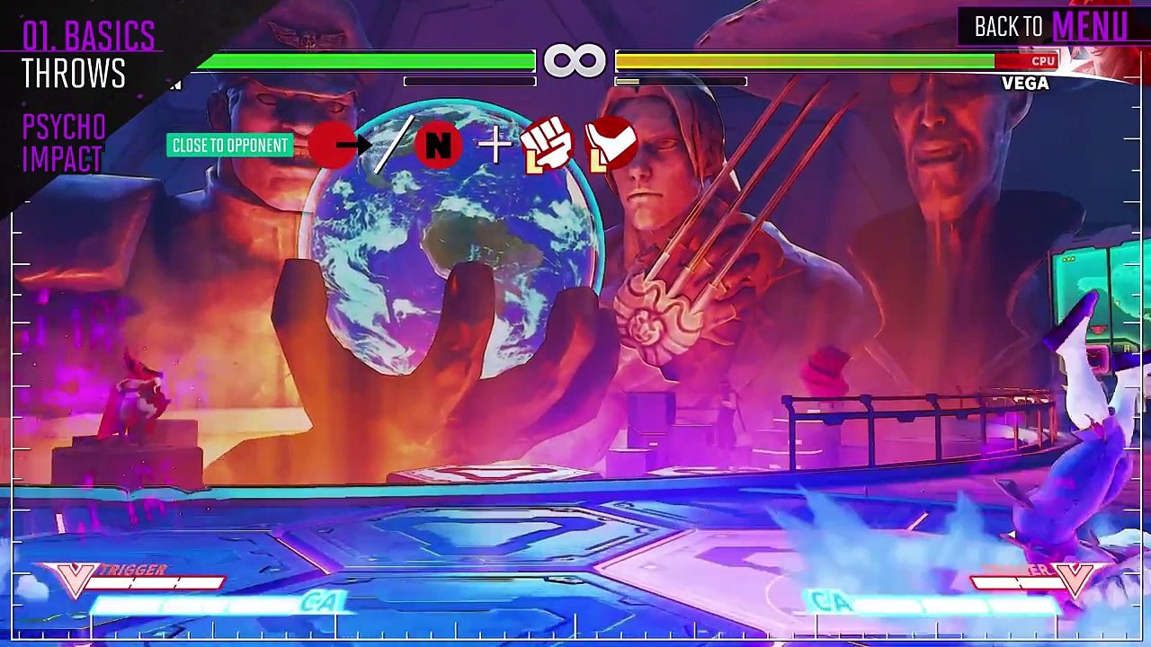 Street Fighter V M. Bison Official Character Guide