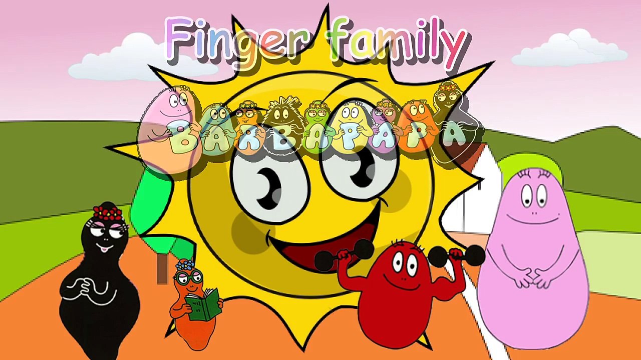 Barbapapa Finger Family Kids Songs Finger Family Song Barbapapa Nursery Rhymes